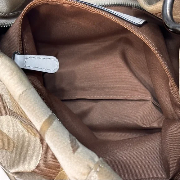 Coach Carly Signature Monogram Hobo 2007 Authentic Shoulder Bag with Dust Bag - Picture 10 of 14